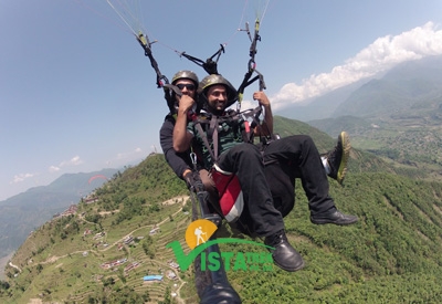 Paragliding in Nepal