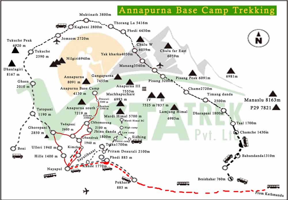 Annapurna Base Camp Trek 13 Days