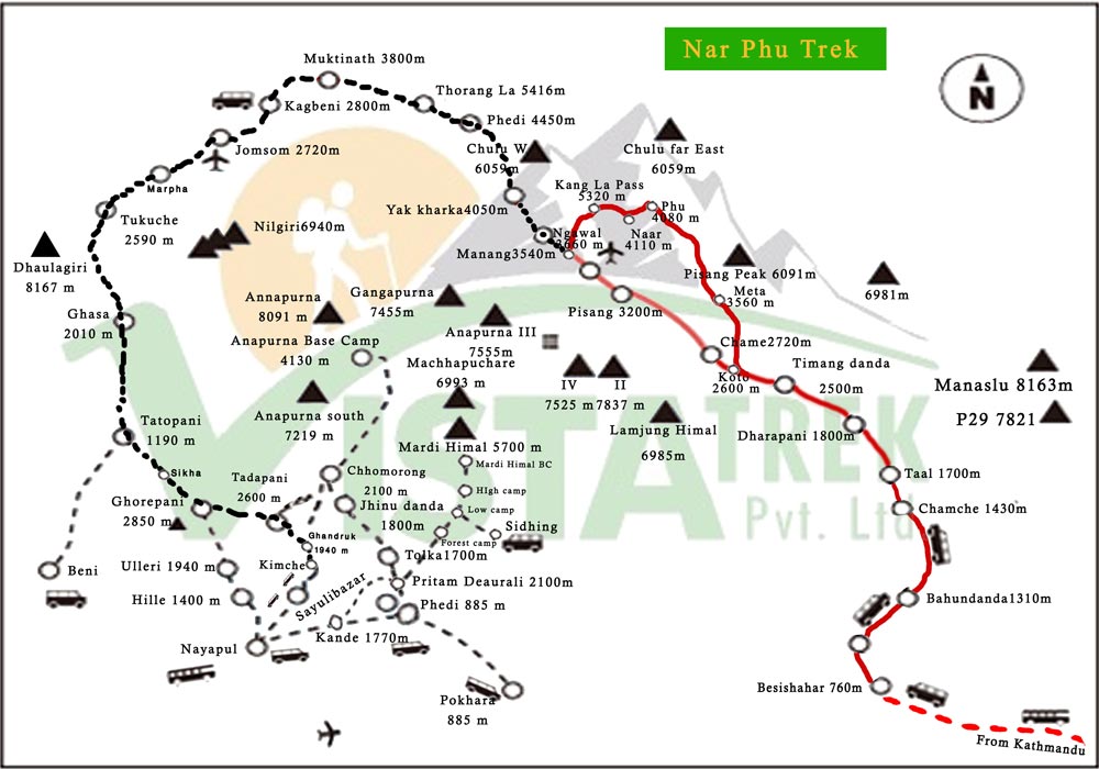 Nar Phu Trek 12 Days