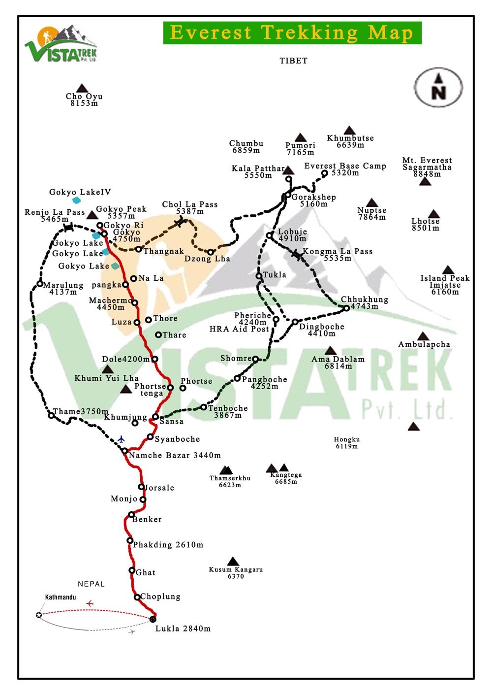 Gokyo Lake Trek 12 Days