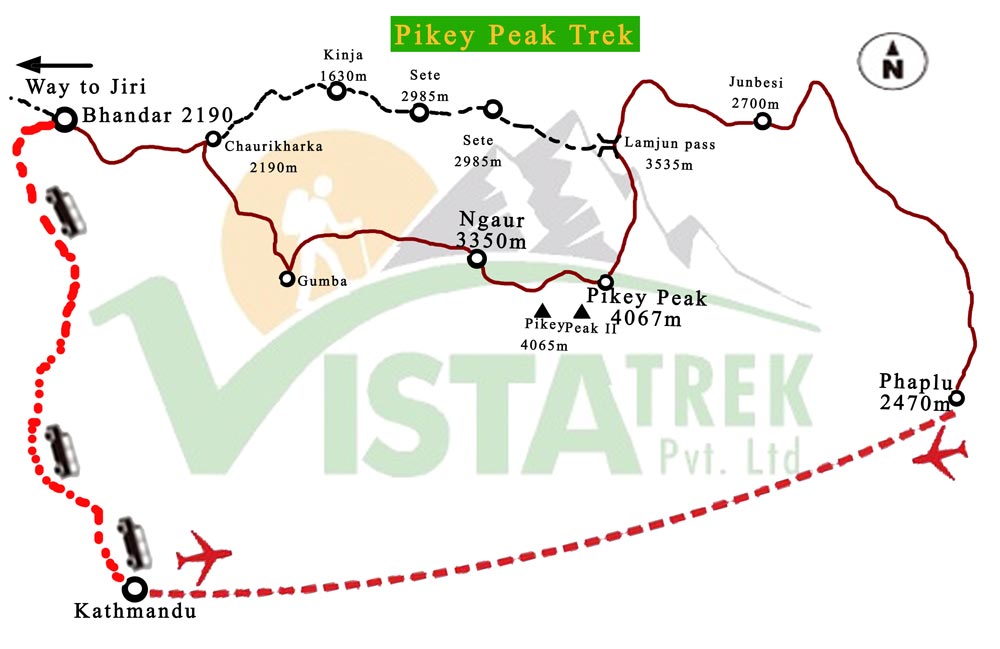 Pikey Peak Trekking 9 Days