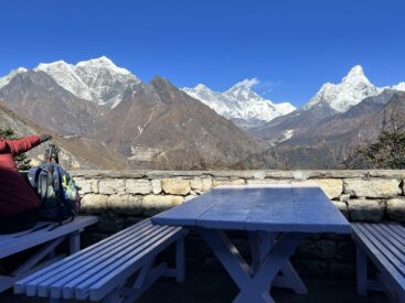 View from Everest View Hotel