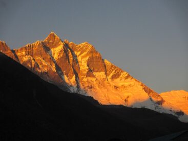 Sunset at Lhotse
